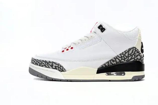 Jordan Reimagined Cement White 3 Retro DN3707-100 0703